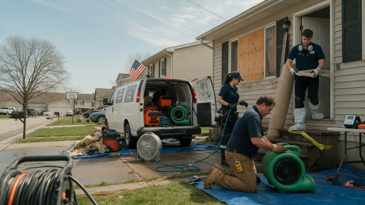Water Damage Restoration in Centerville, AR near me